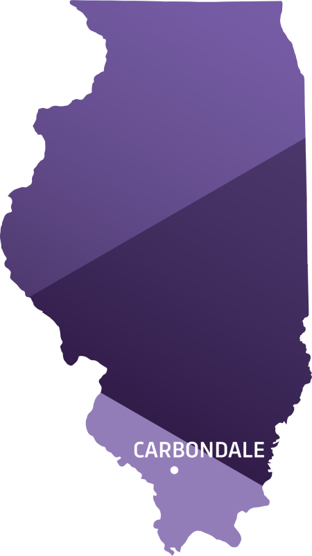Illinois Map Carbondale